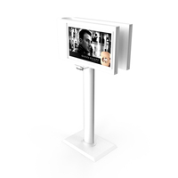 Totem Billboard 3d Model PNG & PSD Images