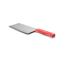 Red Cleaver PNG & PSD Images