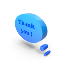 Thank You Speech Bubble PNG & PSD Images