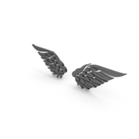Wings Style Bird Black PNG & PSD Images