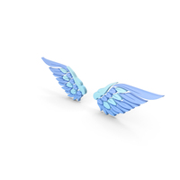 Blue Bird Wings PNG & PSD Images