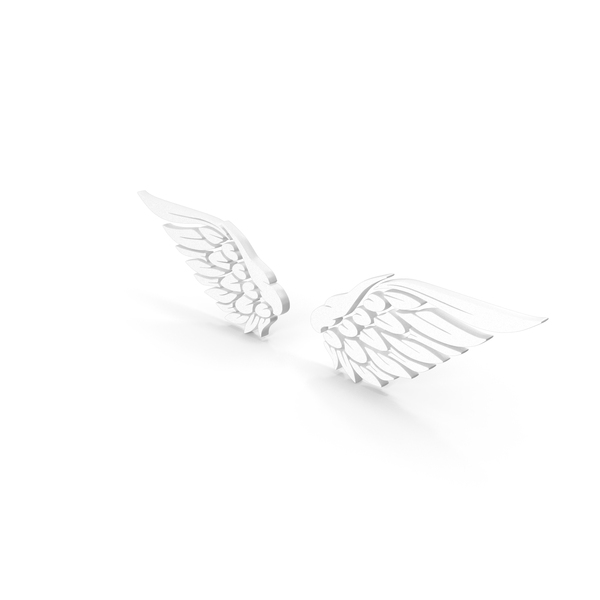 Wings Style Bird White PNG & PSD Images