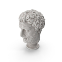 Ancient Marble Bust PNG & PSD Images