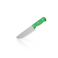 Green Kitchen Knife PNG & PSD Images