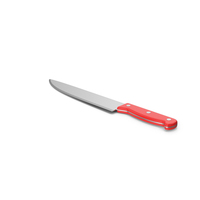 Red Kitchen Knife PNG & PSD Images