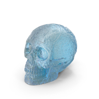 Crystal Skull Scan HD PNG & PSD Images