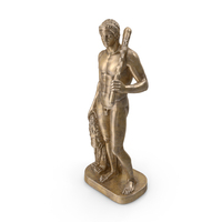 Hercules with Lion Skin Bronze PNG & PSD Images