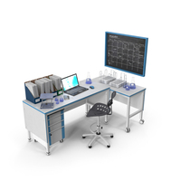 Laboratory Workplace PNG & PSD Images
