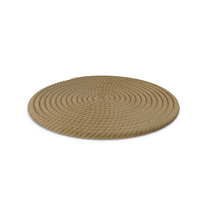 Round Rope Coaster PNG & PSD Images