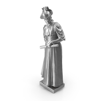 Emilie Marie Rovsing Metal Statue PNG & PSD Images