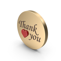 Sign Thank You with Heart PNG & PSD Images