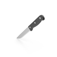 Small Black Kitchen Knife PNG & PSD Images