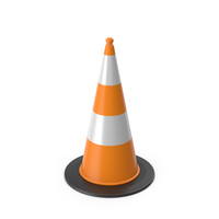 Orange Traffic Cone PNG & PSD Images