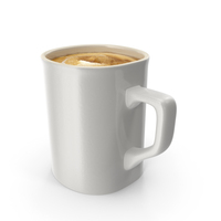 Coffee Mug With Cappuccino PNG & PSD Images