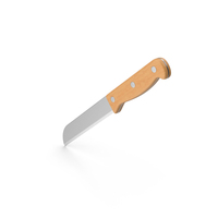 Small Knife With Wooden Handle PNG & PSD Images