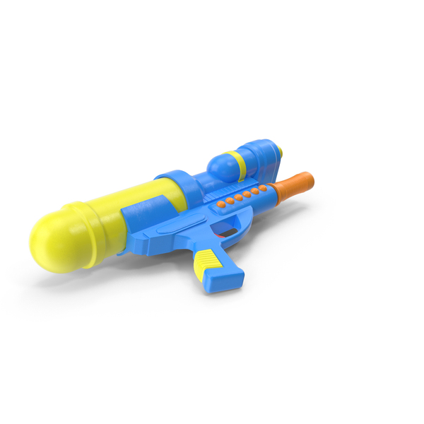玩具水枪PNG和PSD图像