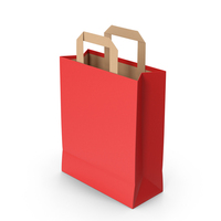 Red Paper Bag PNG & PSD Images
