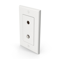 TV And Satellite Outlet Socket PNG & PSD Images