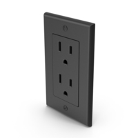 Black Electrical Outlet PNG & PSD Images