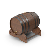 Oak Wine Barrel PNG & PSD Images