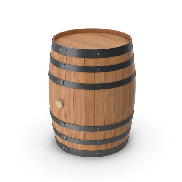 Wooden Wine Barrel PNG & PSD Images