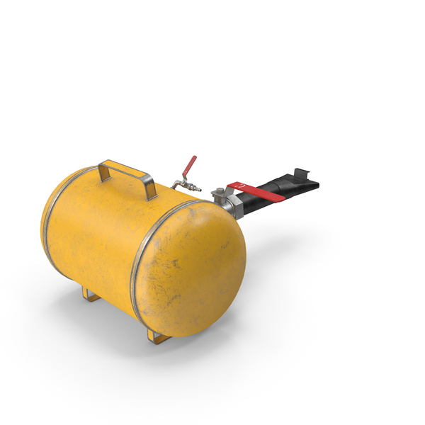 Air Tire Bead Seater Yellow Used PNG & PSD Images