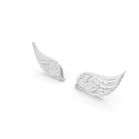Wings White PNG & PSD Images