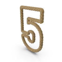 Rope Number 5 PNG & PSD Images