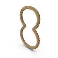 Rope Number 8 PNG & PSD Images