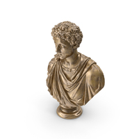 Young Marcus Aurelius Bronze PNG & PSD Images