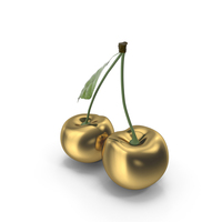 Cherries Gold PNG & PSD Images