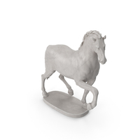 Pacing Horse Statue PNG & PSD Images