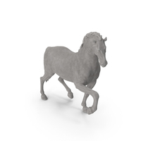 Pacing Horse Stone PNG & PSD Images