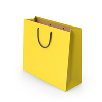 Paper Bag Yellow PNG & PSD Images