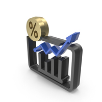Economy Money Percent Gold PNG & PSD Images