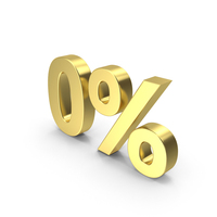 Zero Percent Sign PNG & PSD Images