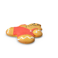 Bitten Gingerbread Man Cookie PNG & PSD Images