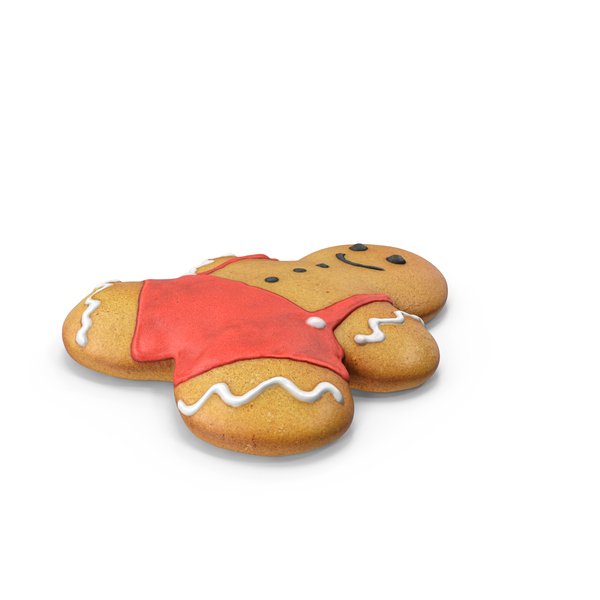Gingerbread Man Cookie PNG & PSD Images