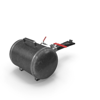 Black Used Air Tire Bead Seater PNG & PSD Images