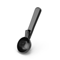 Ice Cream Scoop Black PNG & PSD Images