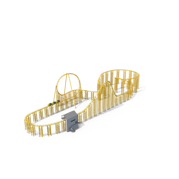 Roller Coaster Track PNG & PSD Images