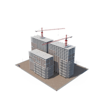 Building Construction With Equipment PNG & PSD Images
