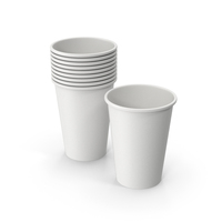 Stack Of Paper Cups PNG & PSD Images