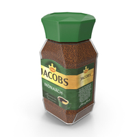 Jacobs Monarch Instant Coffee Jar PNG & PSD Images