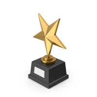 Star Trophy Awards PNG & PSD Images
