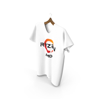 AMD Men Tshirt PNG & PSD Images