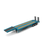 Lowboy Trailer PNG & PSD Images