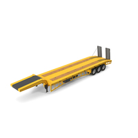 Lowboy Trailer PNG & PSD Images
