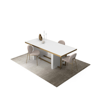 Jane Dining Chair And Whitney Dining Table By West Elm Collection PNG & PSD Images