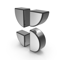 Steel Number 5 PNG & PSD Images